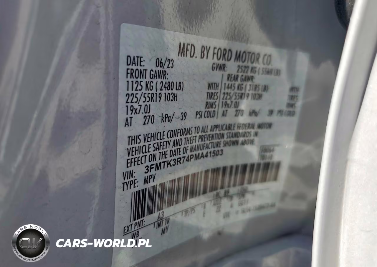 2023 Ford Mustang Mach-E Premium VIN:3FMTK3R74PMA41503 - 13