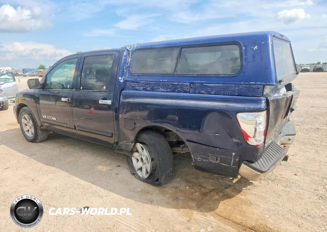 2006 Nissan Titan Xe Ffv VIN:1N6BA07A76N510052 - 2