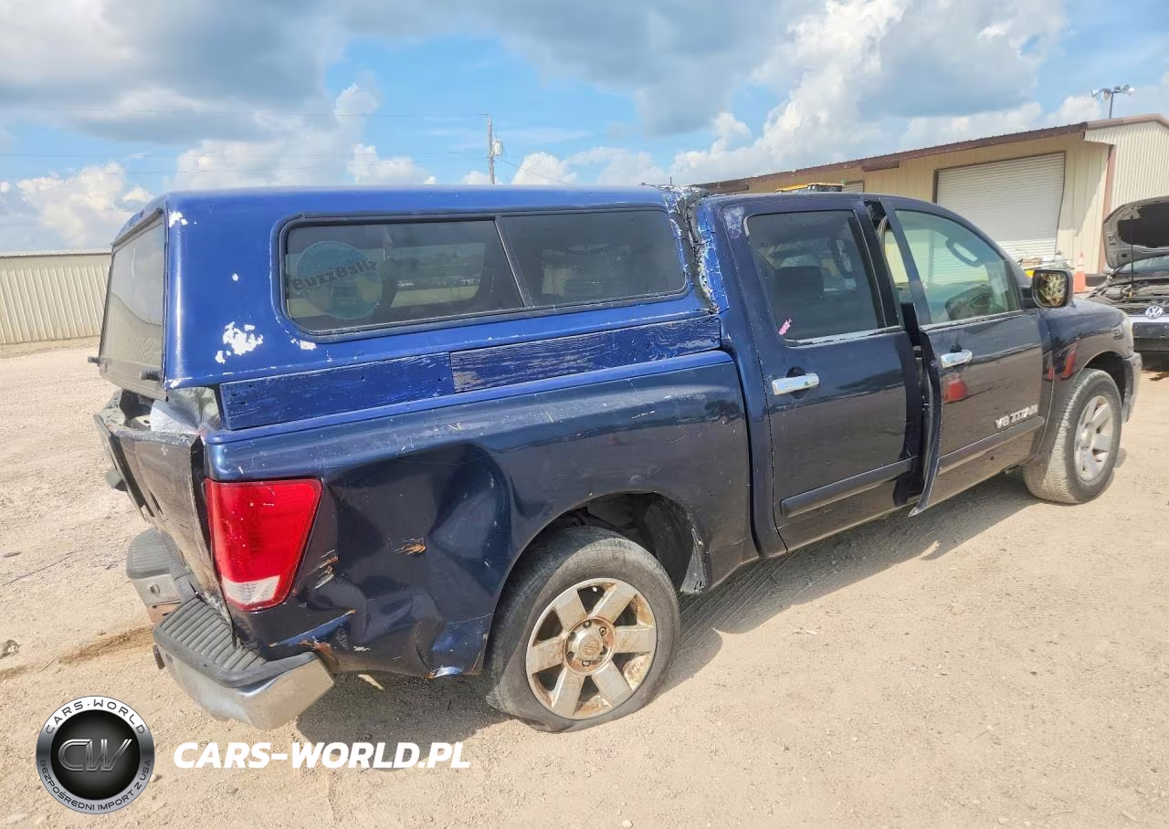 2006 Nissan Titan Xe Ffv VIN:1N6BA07A76N510052 - 3