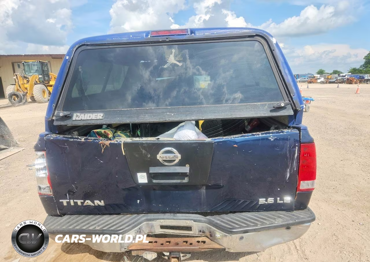 2006 Nissan Titan Xe Ffv VIN:1N6BA07A76N510052 - 6