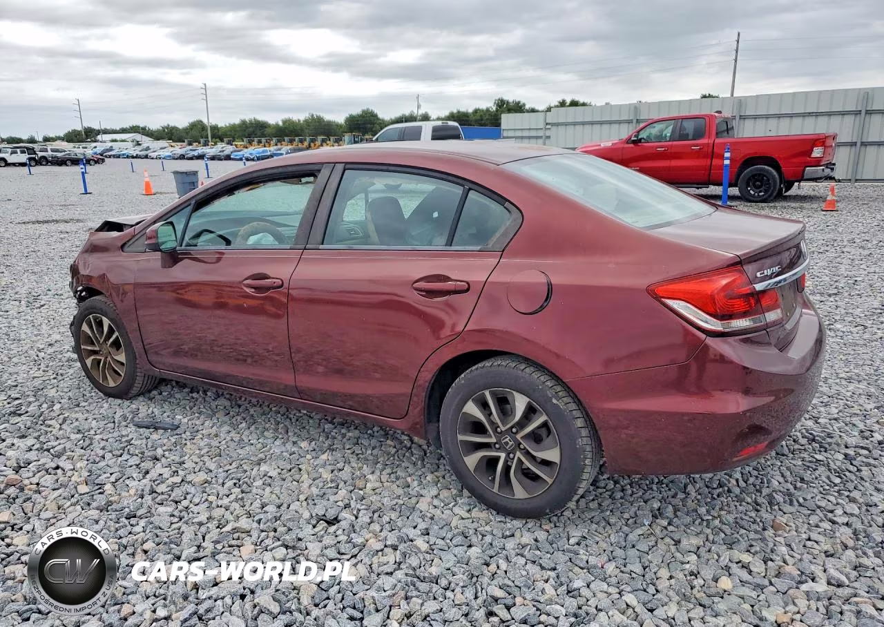 2013 Honda Civic Ex VIN:19XFB2F80DE016466 - 2
