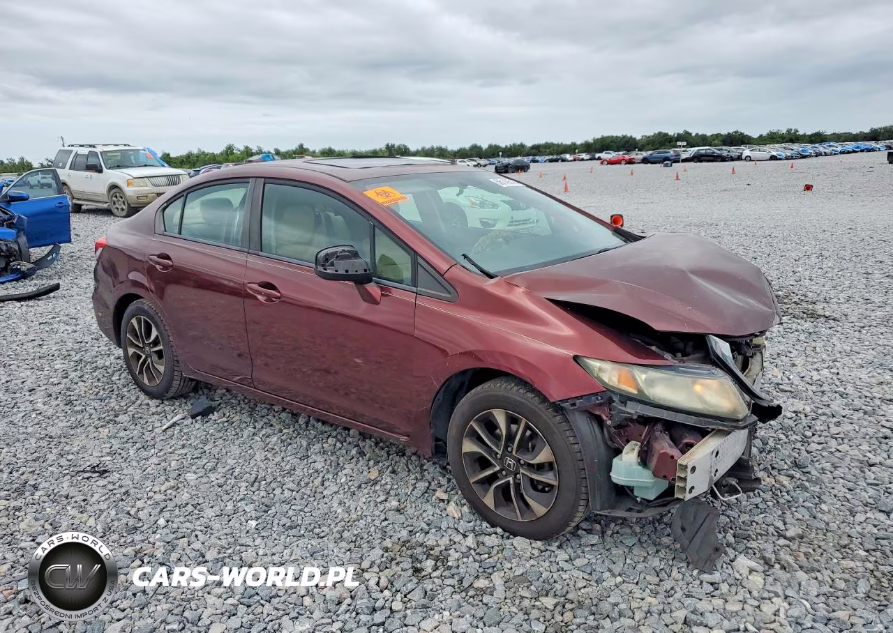 2013 Honda Civic Ex VIN:19XFB2F80DE016466 - 4