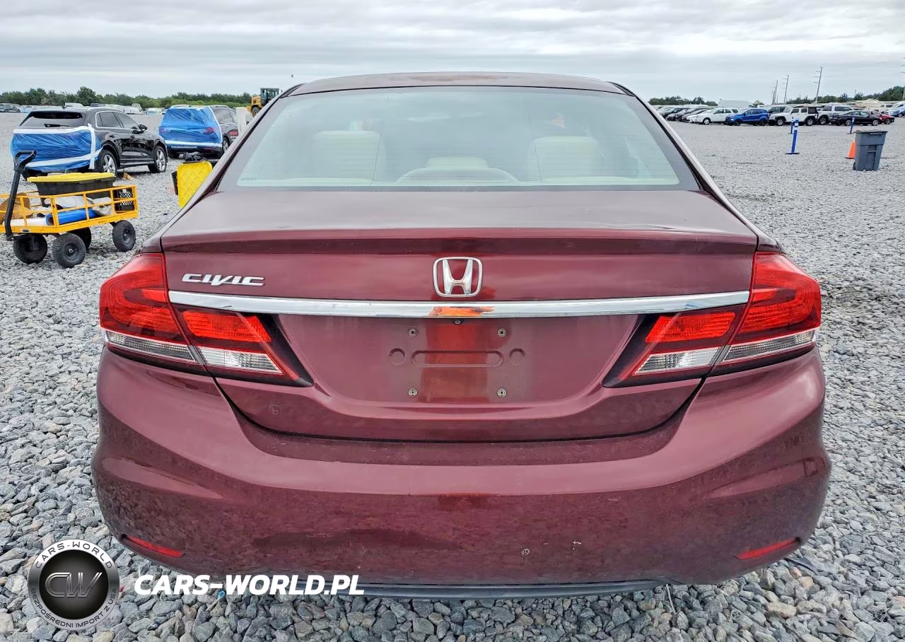 2013 Honda Civic Ex VIN:19XFB2F80DE016466 - 6