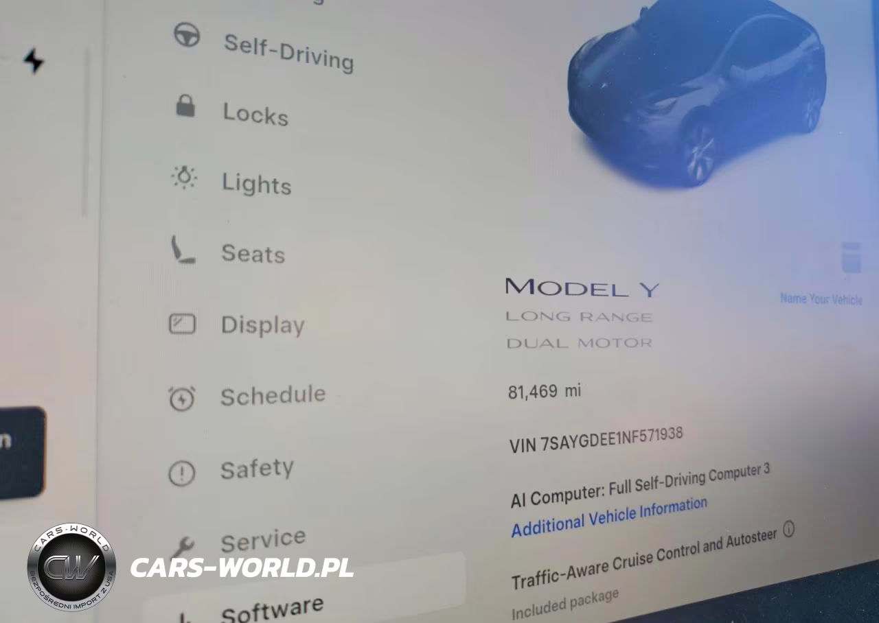 2022 Tesla Model Y VIN:7SAYGDEE1NF571938 - 9