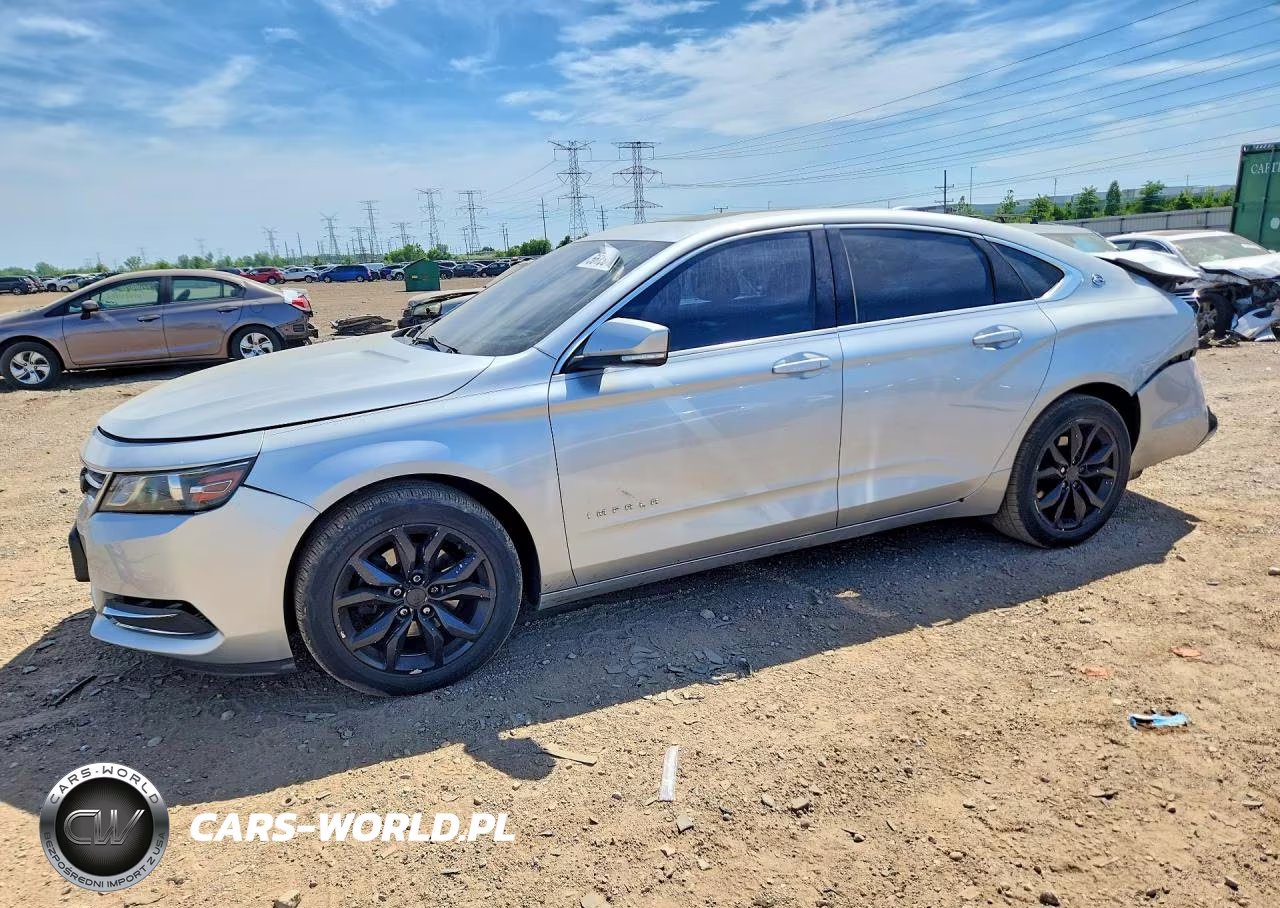 2017 Chevrolet Impala Lt VIN:2G1105SA7H9180773 - 1