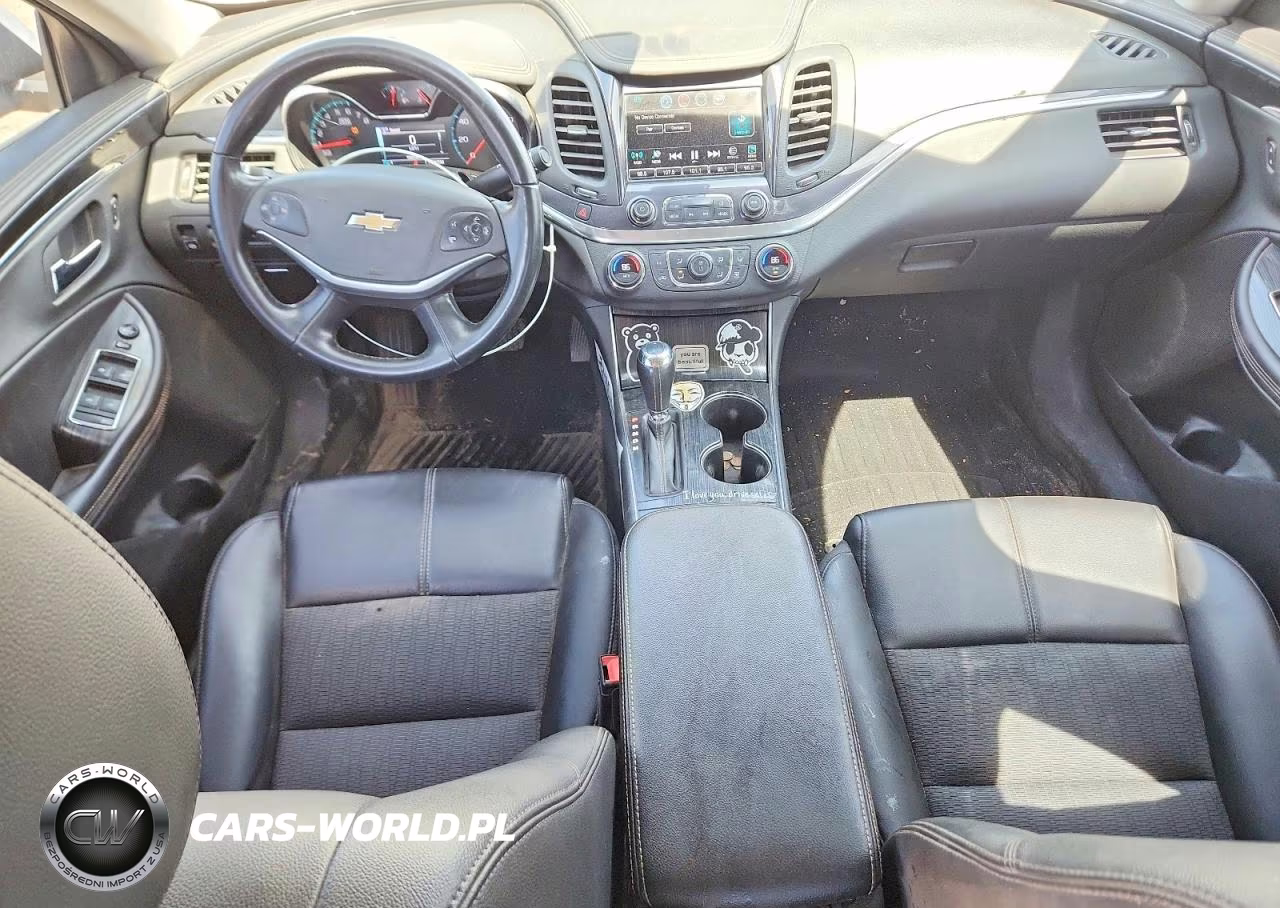 2017 Chevrolet Impala Lt VIN:2G1105SA7H9180773 - 8