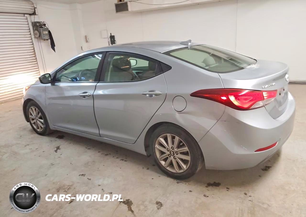 2016 Hyundai Elantra Se VIN:5NPDH4AE6GH749538 - 2