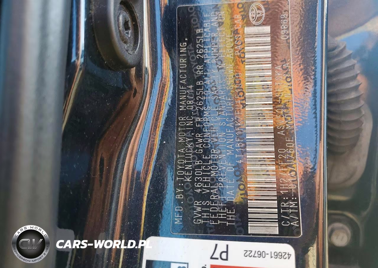 2014 Toyota Camry VIN:4T1BF1FK7EU451010 - 12