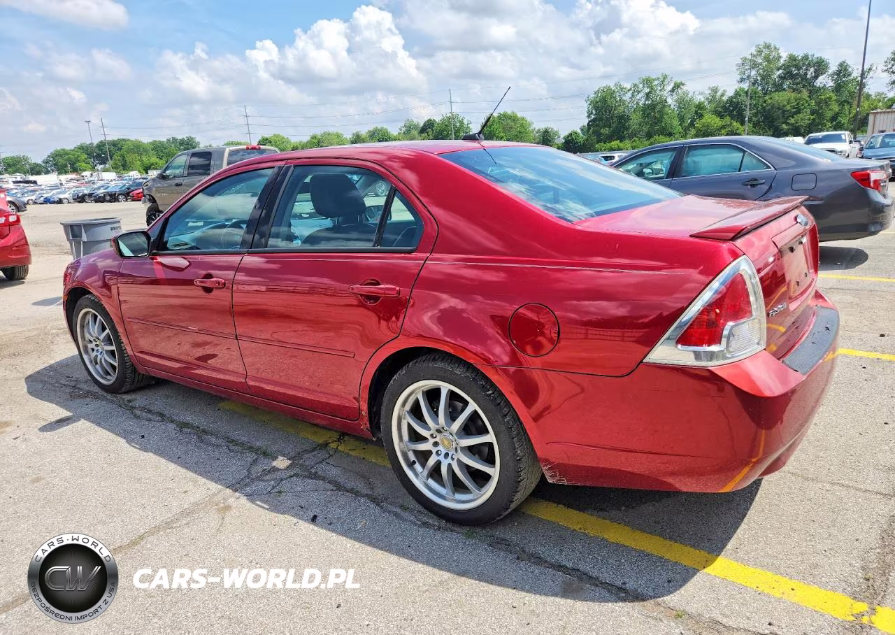 2009 Ford Fusion Se VIN:3FAHP07Z69R117510 - 2