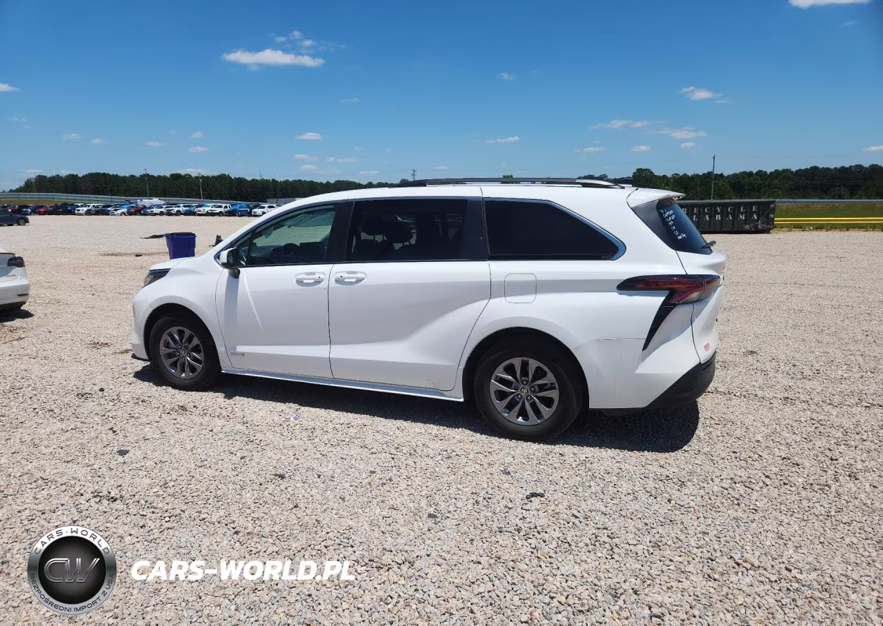 2021 Toyota Sienna Le VIN:5TDKRKEC0MS043219 - 2