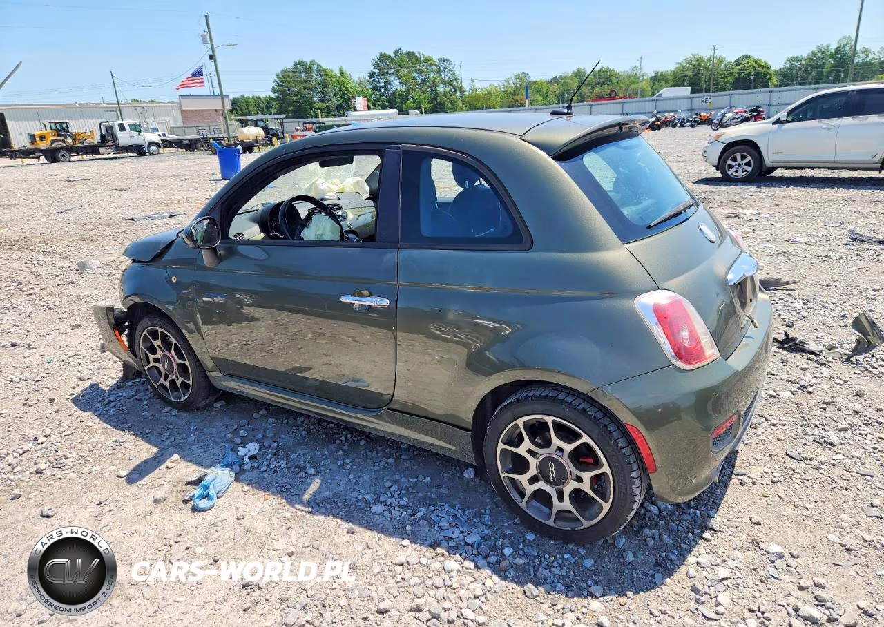2012 Fiat 500 Sport VIN:3C3CFFBR4CT110152 - 2