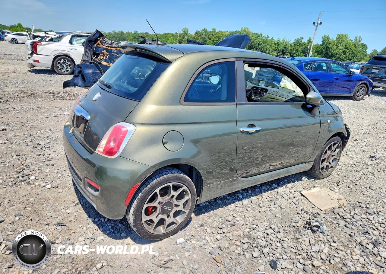 2012 Fiat 500 Sport VIN:3C3CFFBR4CT110152 - 3