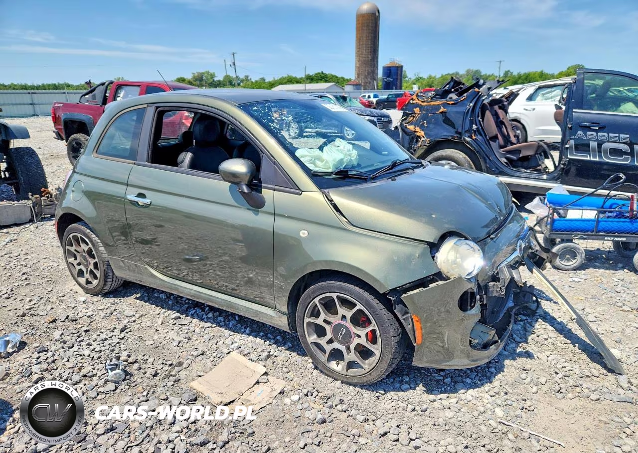 2012 Fiat 500 Sport VIN:3C3CFFBR4CT110152 - 4