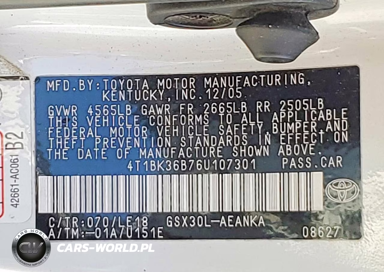 2006 Toyota Avalon VIN:4T1BK36B76U107301 - 12
