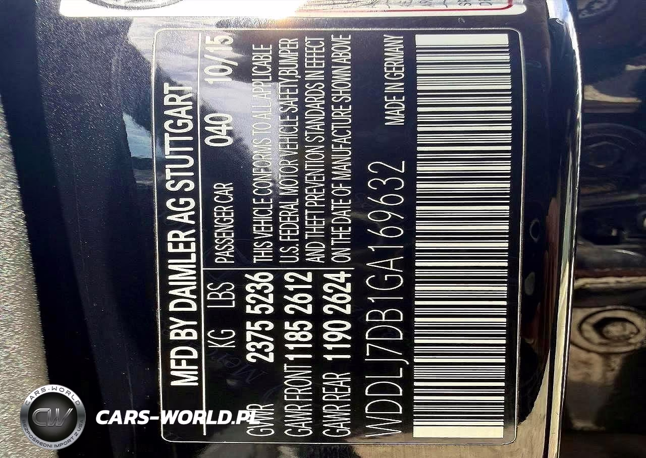 2016 Mercedes-Benz Cls 550 VIN:WDDLJ7DB1GA169632 - 15