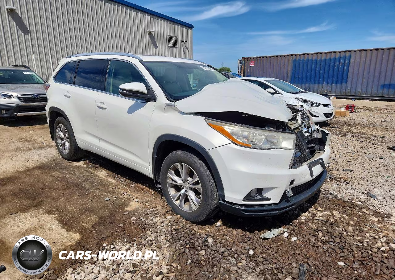 2014 Toyota Highlander Xle VIN:5TDJKRFH6ES060823 - 4