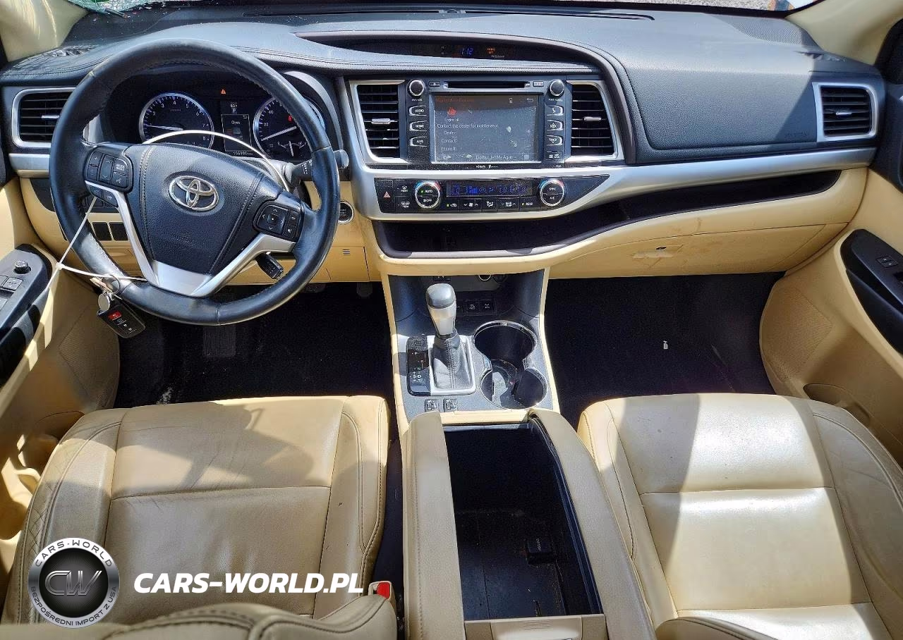 2014 Toyota Highlander Xle VIN:5TDJKRFH6ES060823 - 8