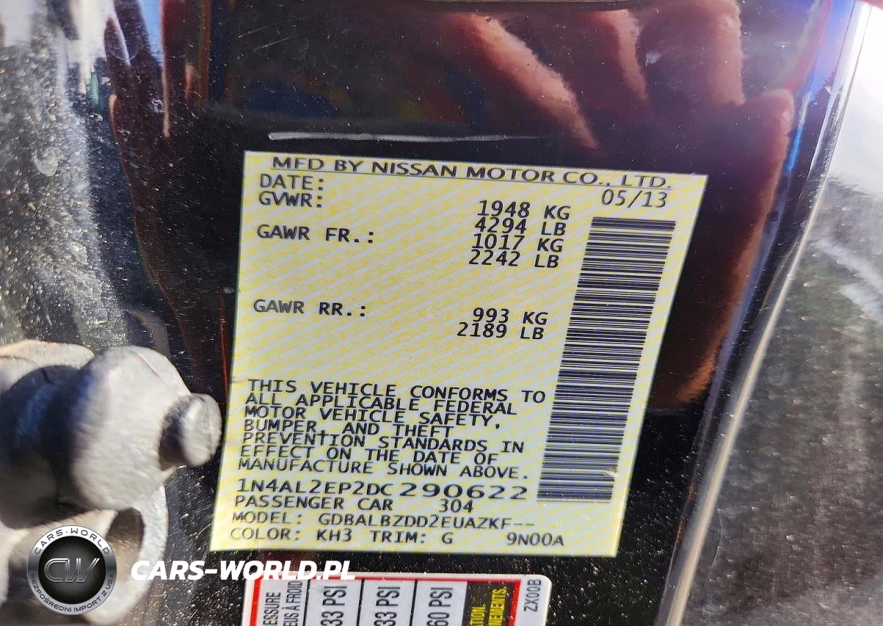 2013 Nissan Altima S VIN:1N4AL2EP2DC290622 - 12