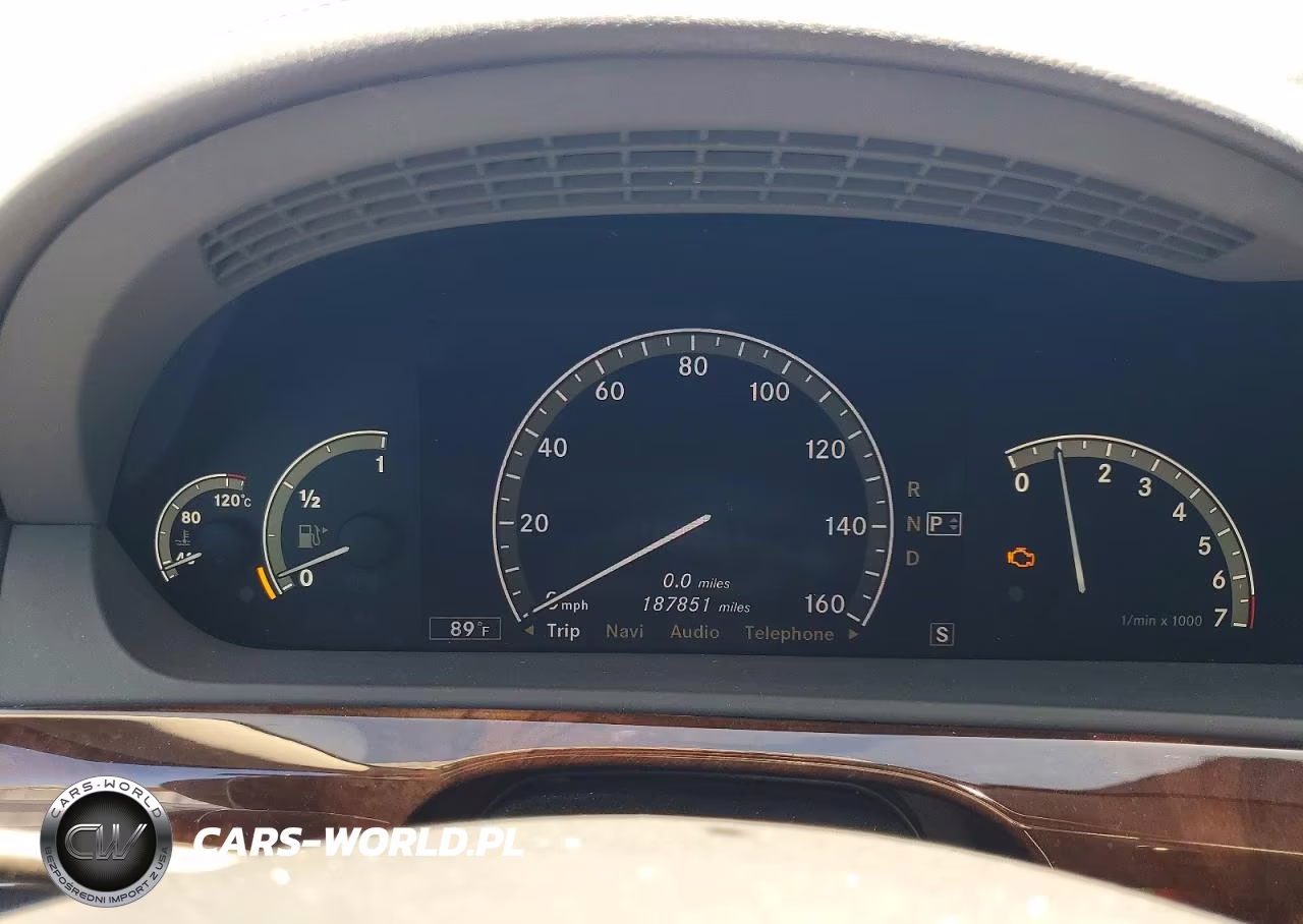2007 Mercedes-Benz S 550 VIN:WDDNG71X27A112427 - 9