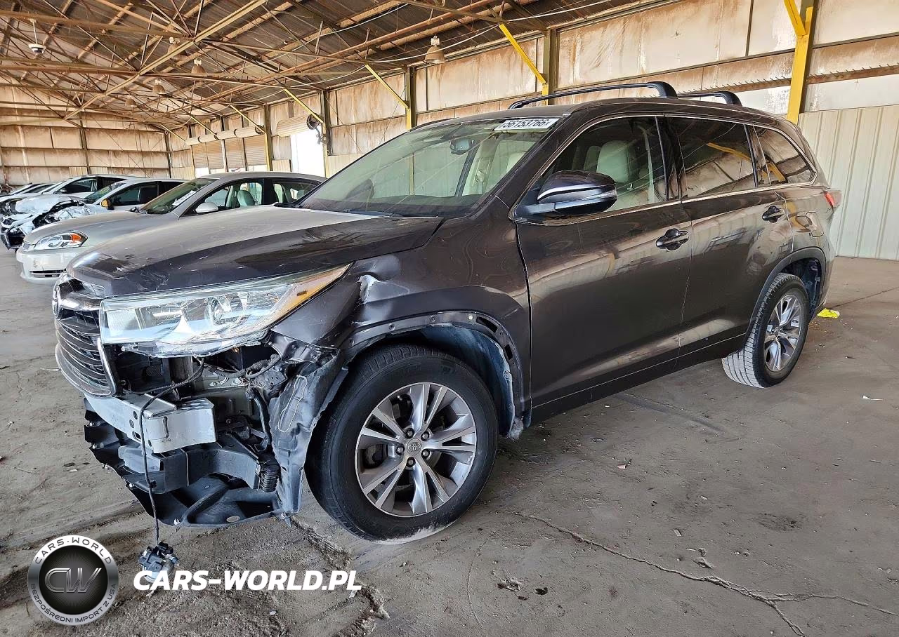 2015 Toyota Highlander Xle – zdjęcie 1 z 13