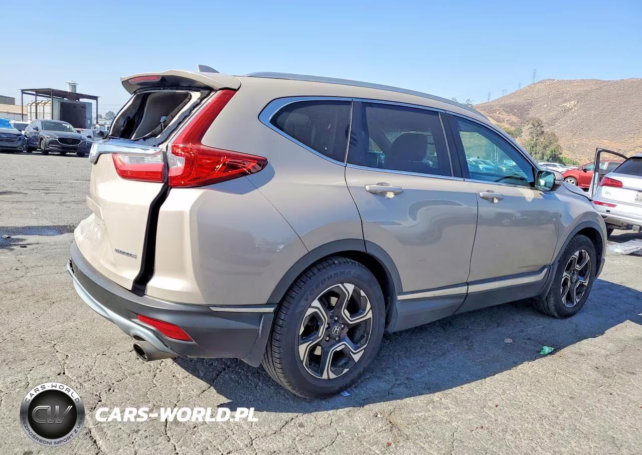 2017 Honda Cr-V Touring VIN:5J6RW1H98HL010195 - 3