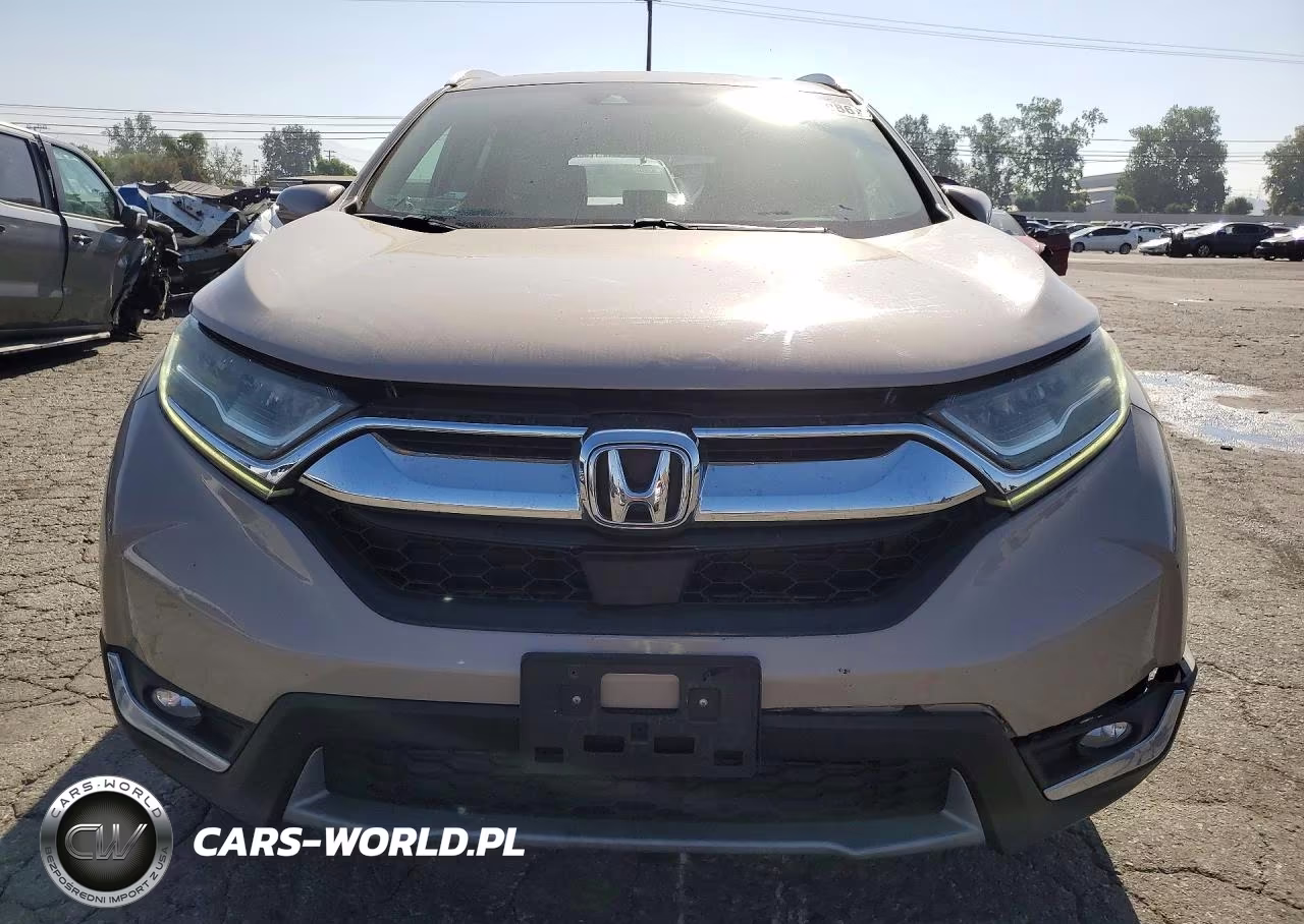 2017 Honda Cr-V Touring VIN:5J6RW1H98HL010195 - 5