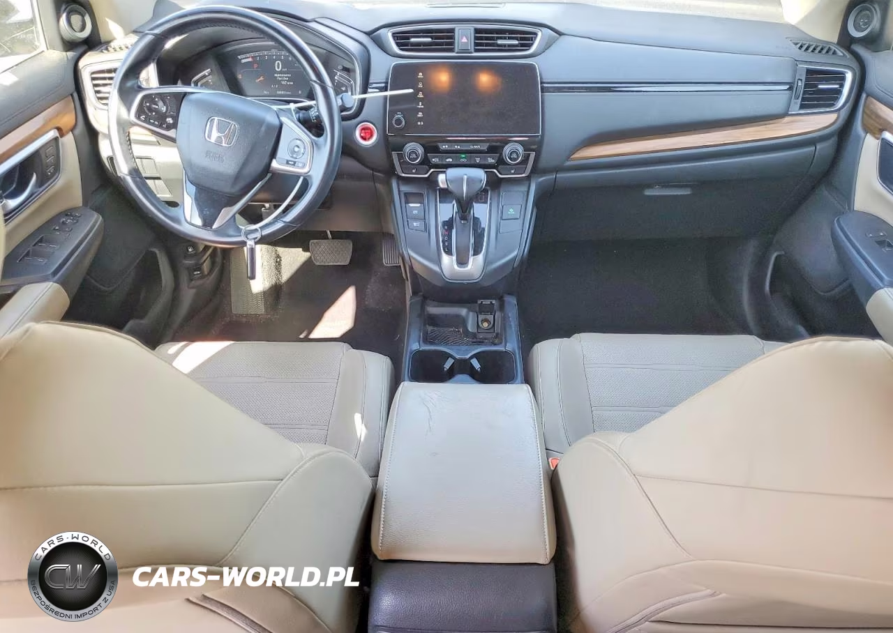 2017 Honda Cr-V Touring VIN:5J6RW1H98HL010195 - 8