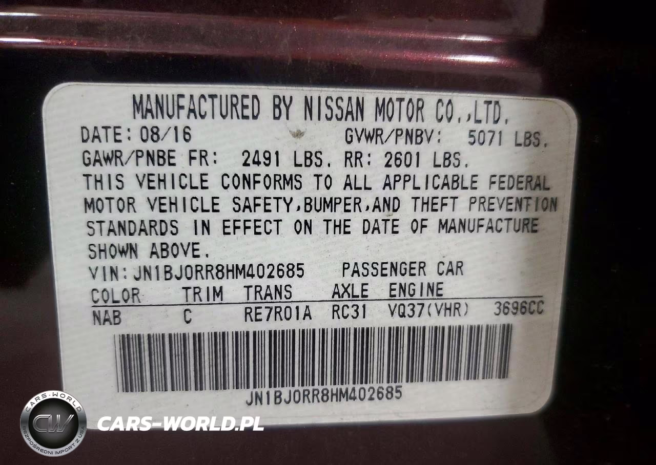 2017 Infiniti Qx50 Base VIN:JN1BJ0RR8HM402685 - 13