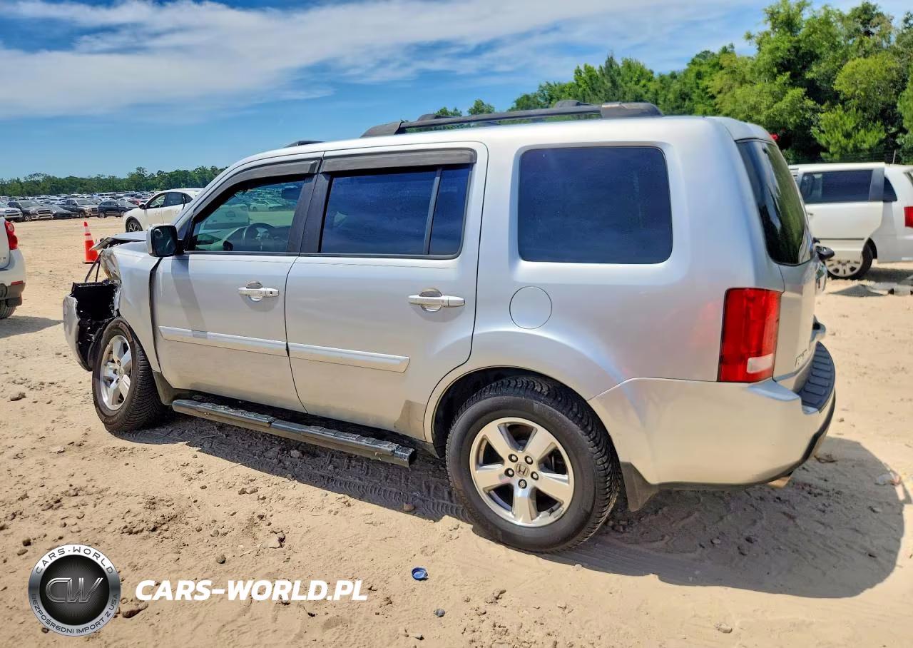 2011 Honda Pilot Exl VIN:5FNYF3H69BB057555 - 2
