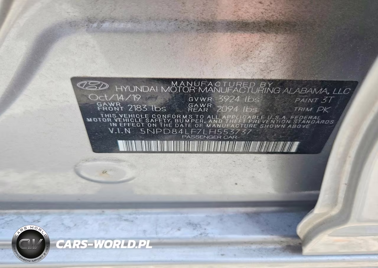 2020 Hyundai Elantra Value Edition VIN:5NPD84LF7LH553737 - 12