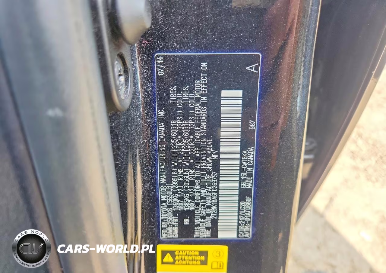 2015 Lexus Rx 350 Base VIN:2T2BK1BA6FC269757 - 12
