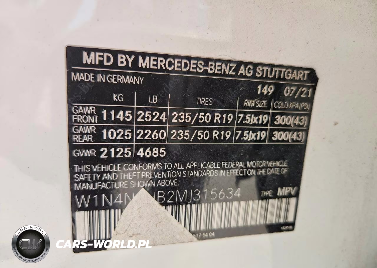 2021 Mercedes-Benz Gla 250 4Matic VIN:W1N4N4HB2MJ315634 - 13