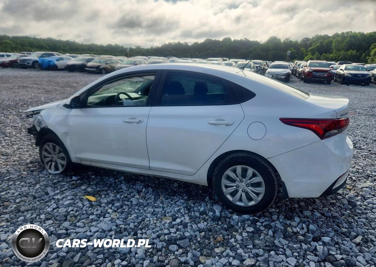 2022 Hyundai Accent Se VIN:3KPC24A64NE177070 - 2