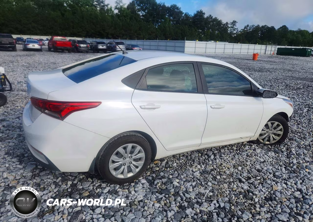 2022 Hyundai Accent Se VIN:3KPC24A64NE177070 - 3
