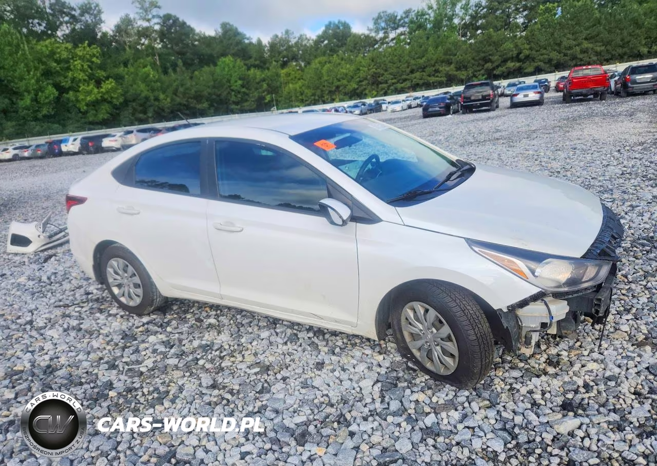 2022 Hyundai Accent Se VIN:3KPC24A64NE177070 - 4