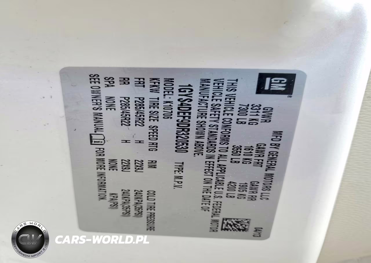 2013 Cadillac Escalade Platinum VIN:1GYS4DEF9DR320530 - 13