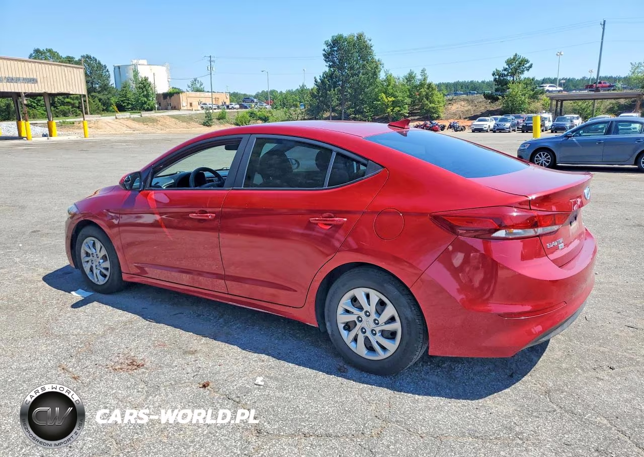 2017 Hyundai Elantra Se VIN:KMHD74LF3HU082245 - 2