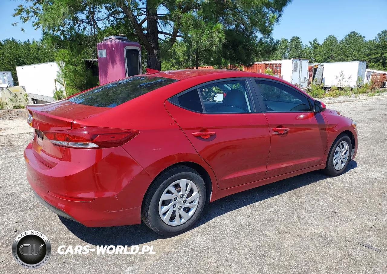 2017 Hyundai Elantra Se VIN:KMHD74LF3HU082245 - 3