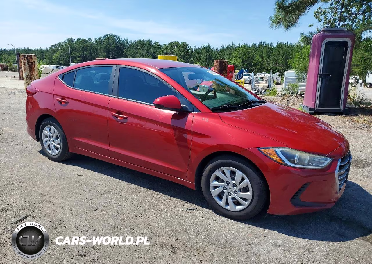 2017 Hyundai Elantra Se VIN:KMHD74LF3HU082245 - 4