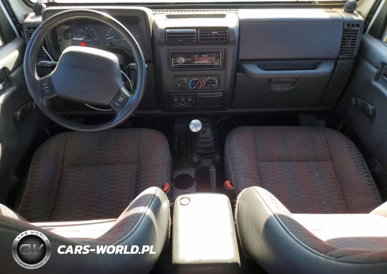 2000 Jeep Wrangler - Tj Sport VIN:1J4FA49S8YP730609 - 8