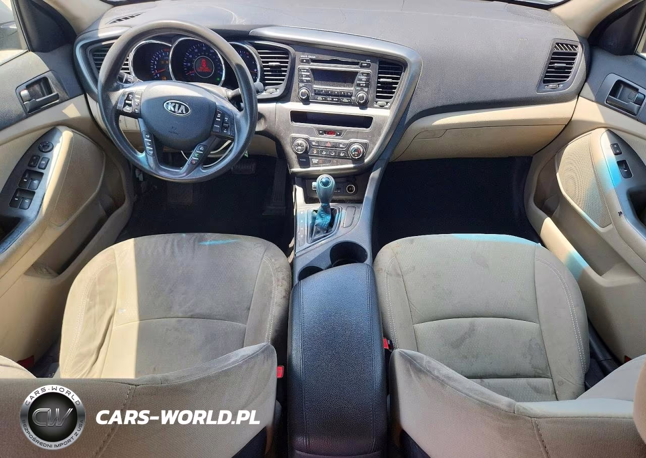 2013 Kia Optima Lx VIN:KNAGM4A71D5344741 - 8