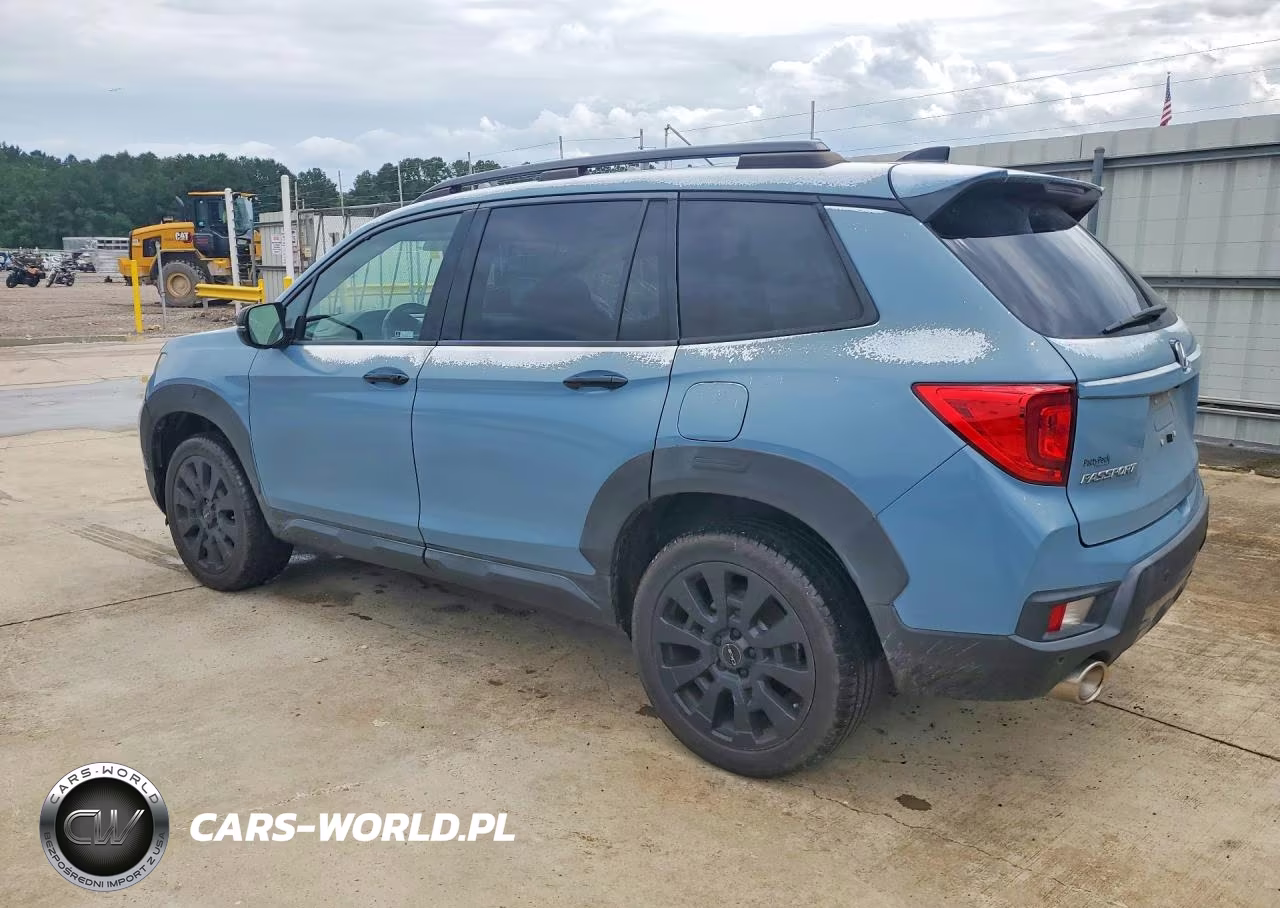 2022 Honda Passport Elite VIN:5FNYF8H08NB014743 - 2