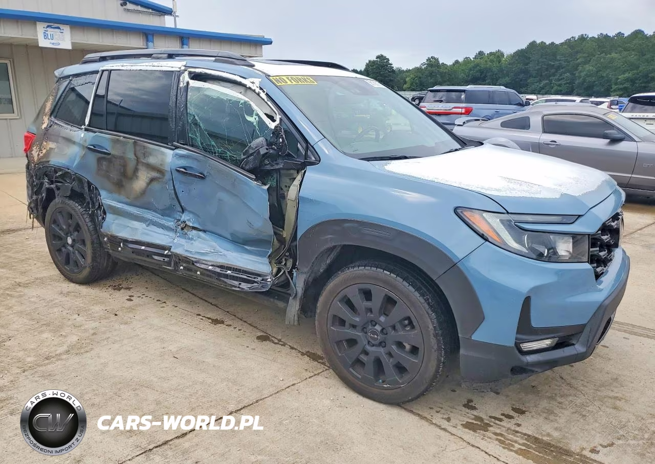 2022 Honda Passport Elite VIN:5FNYF8H08NB014743 - 4