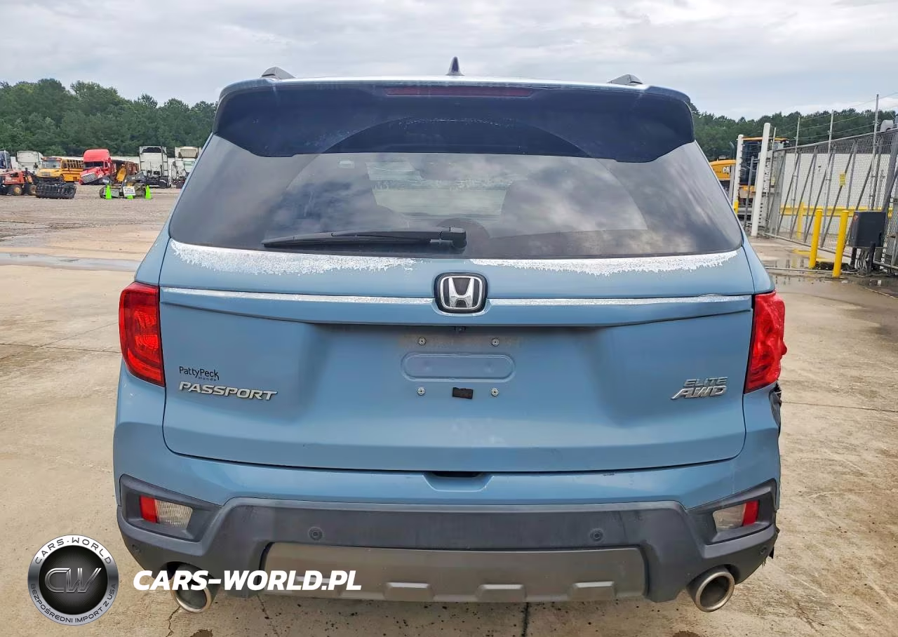2022 Honda Passport Elite VIN:5FNYF8H08NB014743 - 6