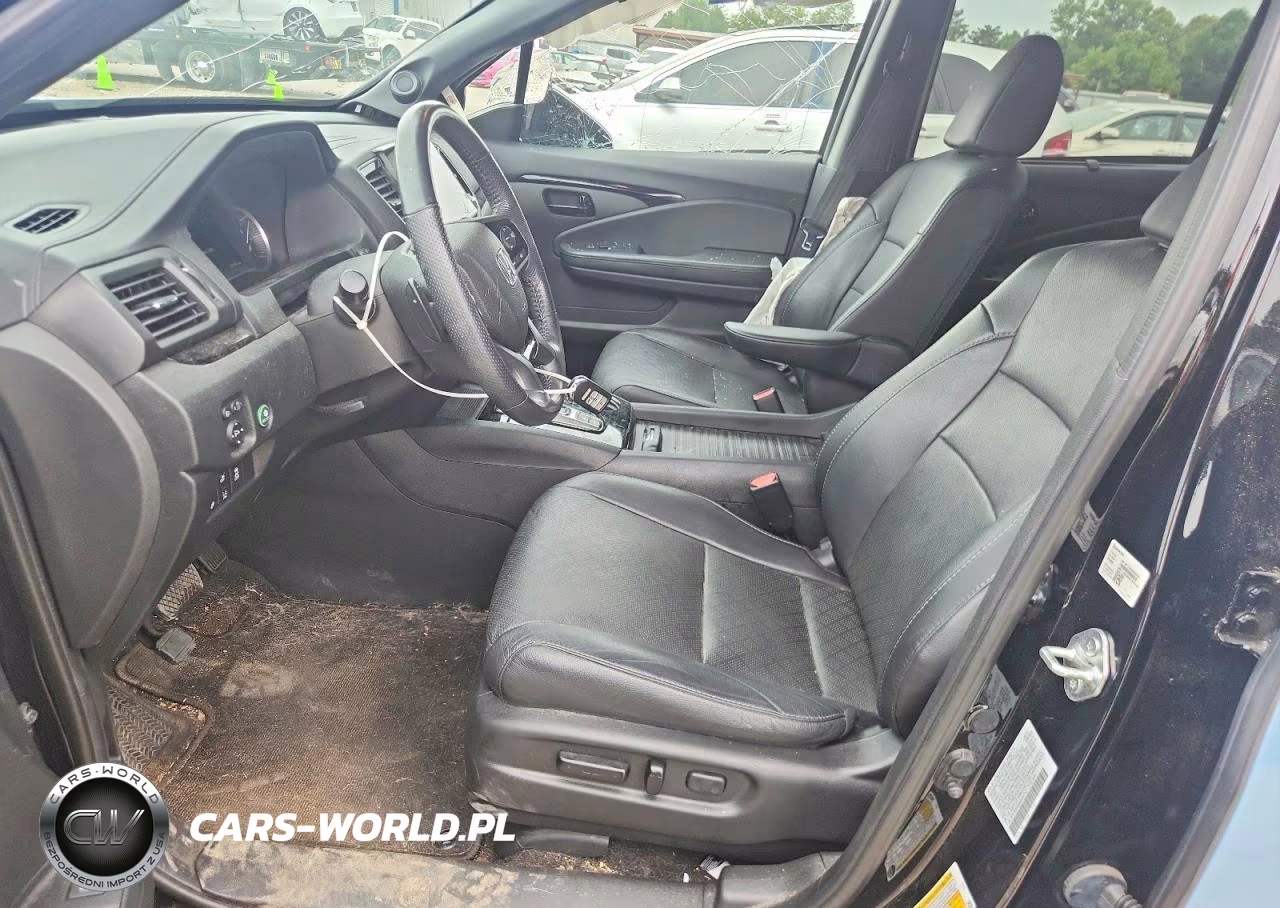 2022 Honda Passport Elite VIN:5FNYF8H08NB014743 - 7