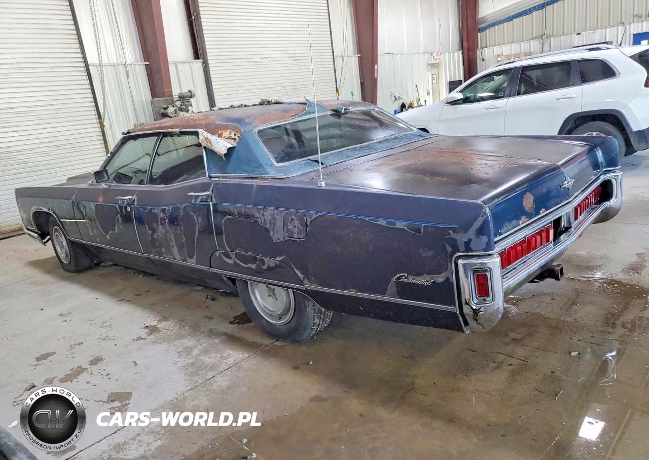 1971 Lincoln Continental Gtc Speed VIN:1Y82A862447 - 2