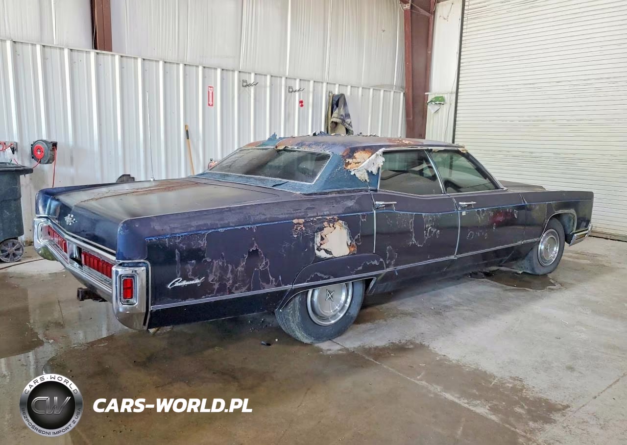 1971 Lincoln Continental Gtc Speed VIN:1Y82A862447 - 3
