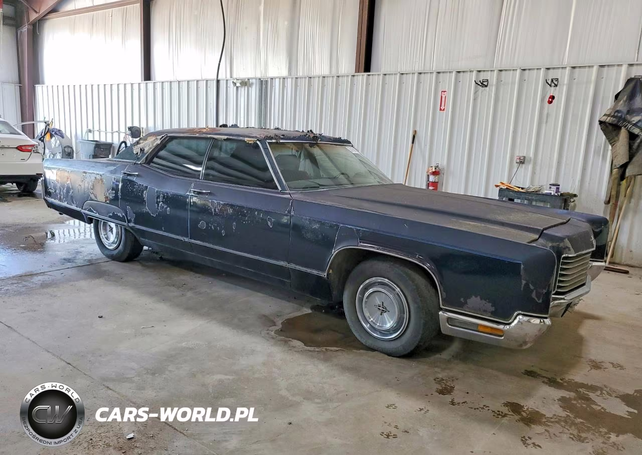 1971 Lincoln Continental Gtc Speed VIN:1Y82A862447 - 4