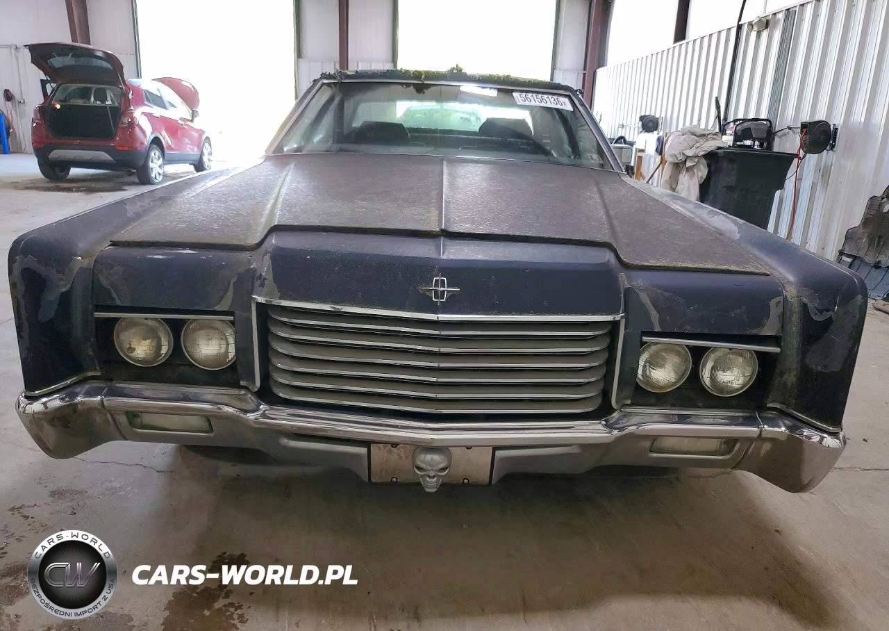 1971 Lincoln Continental Gtc Speed VIN:1Y82A862447 - 5