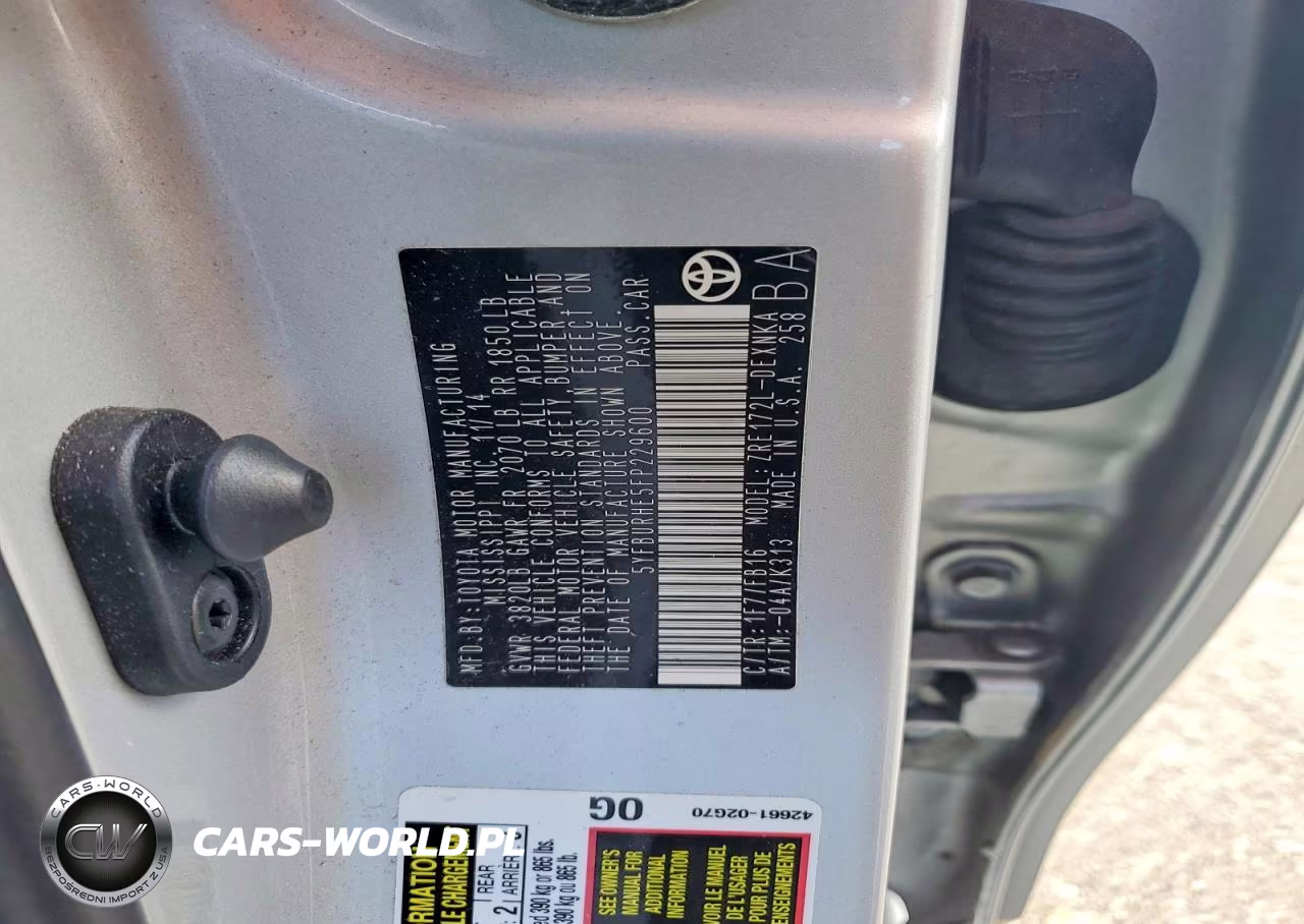 2015 Toyota Corolla L VIN:5YFBURHE5FP229600 - 13